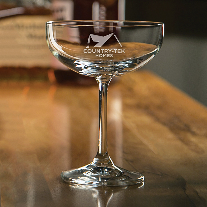 Selection Martini  Sterling Cut Glass